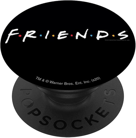 Friends Logo White PopSockets PopGrip 