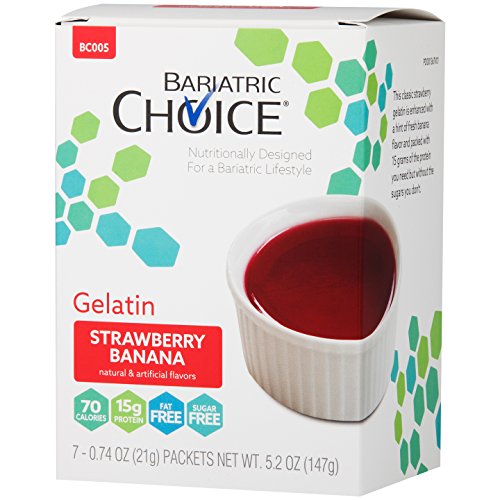 Bariatric Choice High Protein Gelatin Lowcarb Gelatin Strawberry