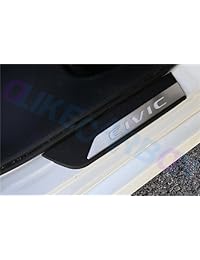 Protector de metal para umbral de puerta, para Honda Civic 2016 2017 10mo Sedan