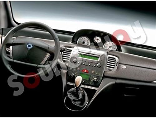 Sound-way 1 DIN Car stereo facia radio adapte for LANCIA Y YPSILON 2003-2006 grey - Image 3