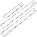 eBoot 3 Pieces Plastic Clear Ruler Straight Ruler Plastic Measuring Tool 2 Pieces 12 Inches and 1 Piece 6 Inches