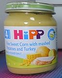 HIPP fine sweet corn with mashed potatoes and turkey From 4 months 125g