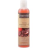 Cuccio Naturale Massage Oil - Renewing, Moisturizing Body Oil For Massage Treatment - Leaves Skin Soft and Glowing - Paraben Free With Natural Ingredients - Pomegranate and Fig - 8 oz