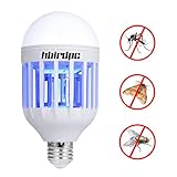 HBirdPc Mosquito Killer Lamp, Bug Zapper Light Bulb,Electronic Insect & Fly Killer,Fits in 110V E26/E27 Light Bulb Socket Base for Home Indoor Outdoor Garden Patio Backyard