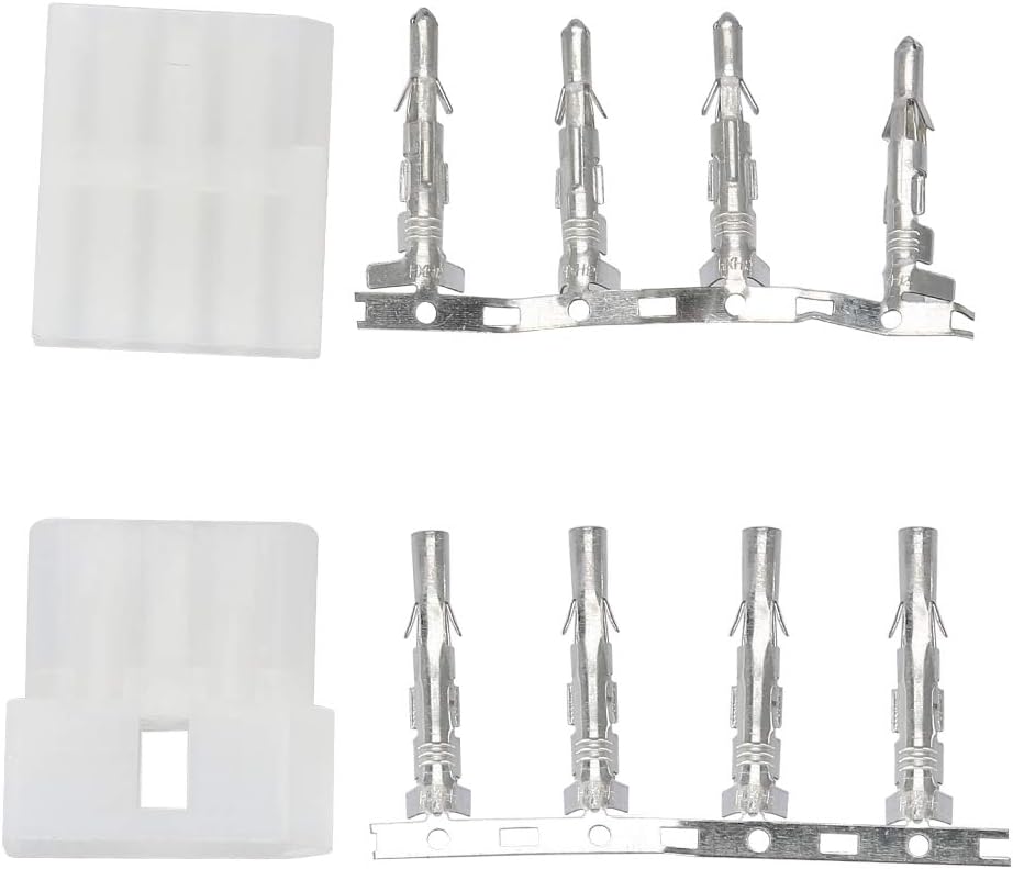 4-Pin Plug and Socket Cable Connector Adapter Suitable 5PCS for ICOM Antenna Tuner AT-120