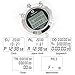 Stopwatch,1/10th Second 10 Lap Memory, Clock Daily Rainproof Digital Timer for Sports Match,Competition,Coach,Referee,Training,Timing