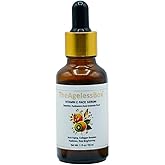 TheAgelessBox Ayurvedic Vitamin C Face Serum – Anti-Aging, Brightening & Hydrating – Face Serum with Kakadu Plum, Niacinamide & Hyaluronic Acid for Glowing, Radiant Skin – Vegan & Cruelty-Free – 30ml