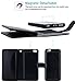iPhone 5S/SE Wallet Case, HYSJY Magnetic Detachable PU Leather Wallet Purse for Women Men with Strap, Credit Card Slots, Card Holer,Flip Slim Cover Case Fit iPhone 5/5S/SE (Card-Black)
