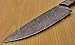 CF -1319 - Custom Handmade Damascus Steel 12.2 Inches Chef Knife – Marindi Wood Handle with Damascus Steel Bolster