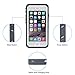 Waterproof Case for iPhone 6/6s [4.7-Inch Version]- ALOFOX Floatable Swimming Case with Float Strap Retail Packaging Gray/White+Transparent