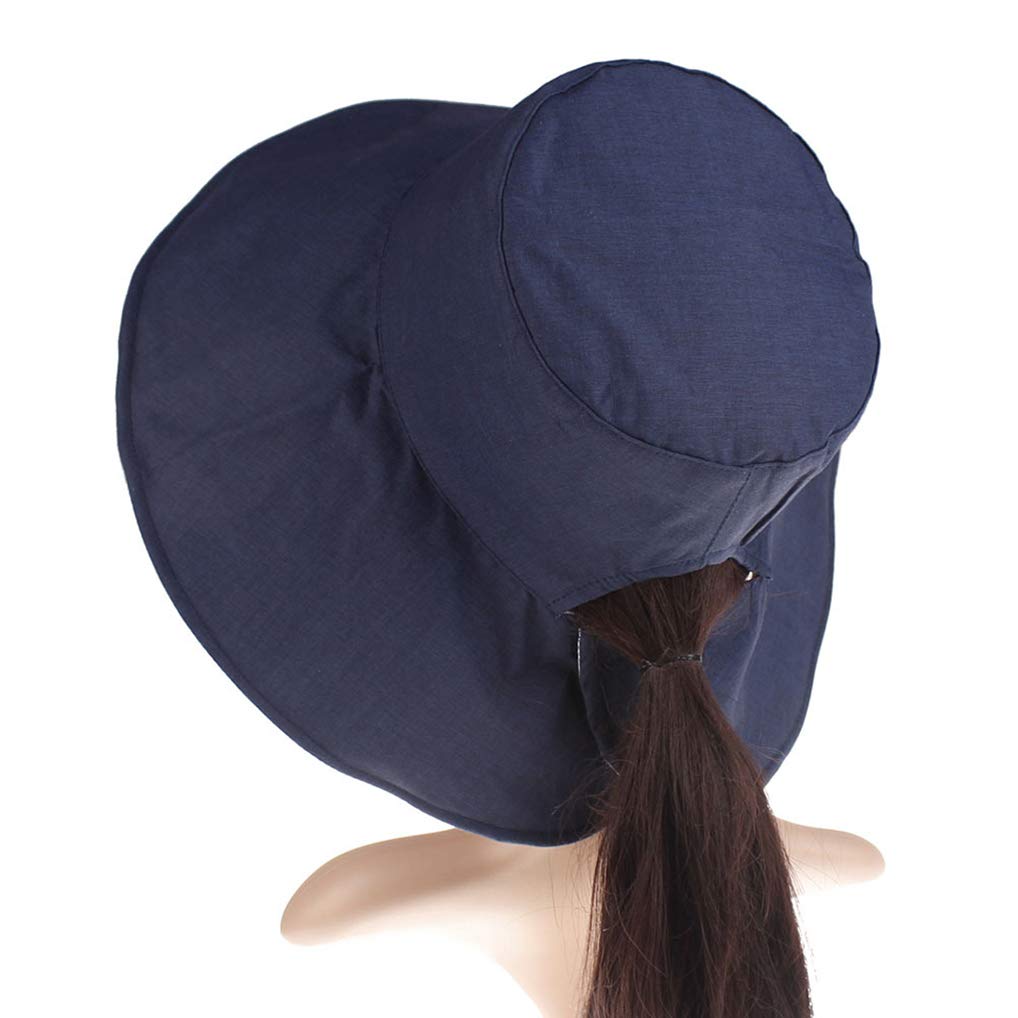 Accessories Ponytail-Sun Hat Wide Brim 