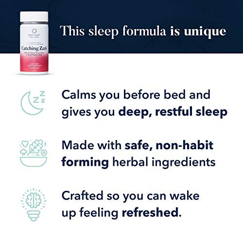Catching Zzz's Sleep Formula, Natural Sleep Aid, Calming, Relaxation