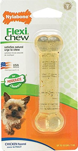 NYLABONE - Flexi Chew Bone Chicken Petite - 3.75" Bone