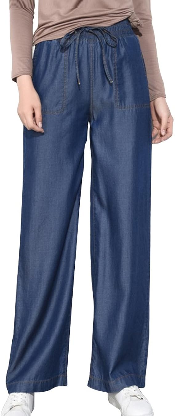 jean confortable femme taille haute