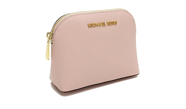 Michael Michael Kors Cindy - Estuche para cosméticos (tamaño pequeño),  color rosa : Amazon.com.mx: Belleza