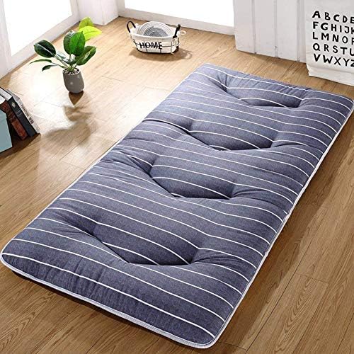 HAOLY Japanese thicken futon tatami cushion mattress,Floor mat,Cushion mattress pad,Non-slip sleeping pillow foldable bed mattress-L 150x200cm(59x79inch)