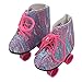 Wensltd Clearance! Glitter Doll Shoes Straps Boots For 18 Inch Our Generation American Girl Doll
