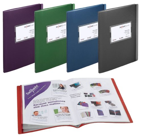 SnopakeA5/A4 Fusion Display Book 20 Pockets – Fusion Assorted [Pack of 5] Ref: 15640