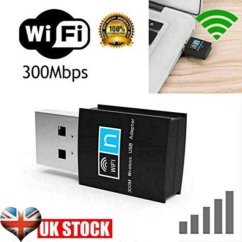 Multibao 300Mbps Wireless Network USB WiFi Dongle 802.11 B/G/N Adapter for PC Laptop compatible with Windows XP/VISTA / WIN7 / WIN 8 / WIN10 / MAC/LINUX - Image 5