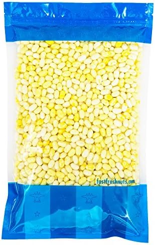 Bulk Buttered Popcorn Flavored Jelly Beans - 5 lbs In a Resealable Bomber Bag - Great For Candy Bowls - Wholesale - Vending Machine Refills - Part Size!!