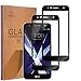 Mr.Shield [2-PACK] Designed For LG X Charge [Tempered Glass] [Full Cover] [Black] Screen Protector with Lifetime Replacement