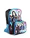 Disney Little Girls Descendants Backpack With Lunch, Black, One Size