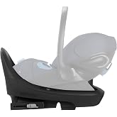 Cybex Base for Cloud G &amp; Cloud G Lux Infant Car Seats - Black | One-Click Rigid Latch Installation, SafeLock Belt Tensioner, Anti-Rebound Base, Color-Changing Safety Indicators