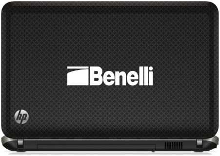 Benelli Firearms 8 Inches White Vinyl Decal (for Macbook iPod iPad or Car Window)