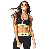 Zumba Womens Let It Move You Scoop Bra