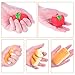 LEEHUR 20Pcs Slow Rising Squishies Keychain Kawaii Squishy Pack Party Favor Random Squeeze Funny Stress Relief Toys for Kids Gift School Prizes Supplies Classroom Rewards