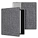 Ayotu Fabric Case for Kindle Oasis(9th Gen, 2017 Release) Thinnest and Lightest,Durable Soft Fabric Cover with Auto Wake/Sleep Function,(Not Fit All-New Kindle Oasis 10th Gen, 2019),KO2 The Gray