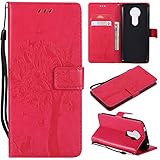 HAOTP Moto E5 Plus Case, Moto E5 Supra Wallet
