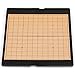 Yellow Mountain Imports Portable Magnetic 13x13 Travel Go Game Set Board (7.9 x 6.7-Inch) with Single Convex Stones