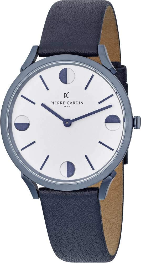 Pierre Cardin Unisex's Analogue Quartz Watch with Leather Strap CPI.2009