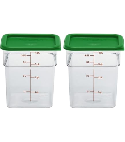 Cambro 1218CCW135 Coperchio Piatto Per Scatole Alimentari Camwear. In Policarbonato Trasparente, Dimensioni 30,5x45,7 Cm. Per Conservazione E Trasporto Cibi, Resistente E Impilabile.