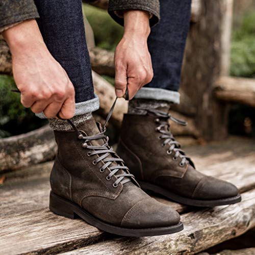 thursday dark olive suede