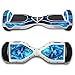 GameXcel Sticker for Hover Board - Skin for Self-Balancing Electric Scooter - Decal for Self Balance Mobility Longboard - Smart Protective Cover Vinyl Case for 2 Wheel Scooter Board