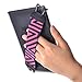 TFY Security Hand-Strap for Tablets Compatible with iPad mini 6 & Air 5 & Air 4, iPad Pro 9.7 Inch, 11 Inch - Samsung Galaxy Tab & Note - Google Nexus and More - Black/Gray (ONE Piece)