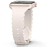 Sunnywoo Lace Silicone Band Compatible with Apple