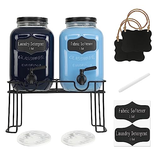 CHALLENGE US Laundry Detergent Dispenser 2X Fabric Softener + Liquid