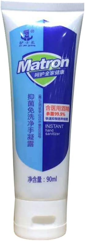 90ml Refreshing Hand Gel Antibacterial - Disposable Hand Sanitizer Gel,Long-lasting Anti-Bacterial Quick Drying Liquid Hand Soap, No Wash, Quick Drying for Hands Original Scent by ColorfulLaVie