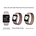 Yearscase Apple Watch Band 42MM Milanese Fully Magnetic Closure Clasp Mesh Loop Stainless Steel iWatch Band Replacement Wrist Bracelet Strap for Apple Watch Series 1 Series 2 Sport&Edition (Rose Gold)