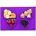 Baby Butterfly Placemat - Silicone Washable Toddler Placemat - No More Splatter Platter (Purple)