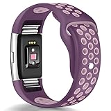 Humenn Bands Compatible for Fitbit Charge 2, Replacement Accessory Sport Band Compatible for Fitbit Charge 2 HR