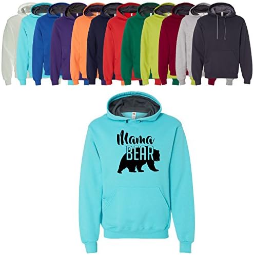 Mama Bear Hoodie Mom Women Soft Hoodie Adult Unisex Men's Women's