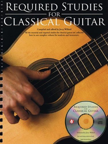 Required Studies for Classical Guitar Book/Online Audio