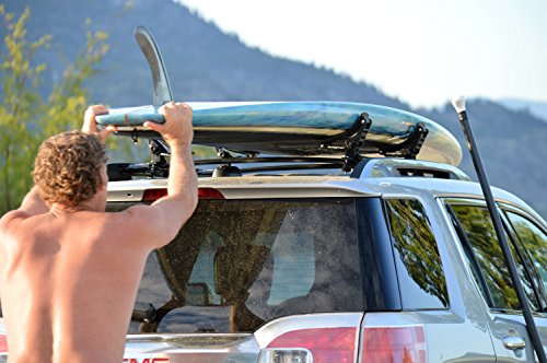 Swagman-Bicycle-Carriers-Single-SUP-or-Kayak-Holder-Fits-Round-Square-and-Oval-Cross-Bars-Black Swagman-Bicycle-Carriers-Single-SUP-or-Kayak-Holder-Fits-Round-Square-and-Oval-Cross-Bars-Black