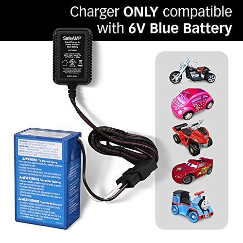 Power Wheels Volt Toy Car Battery Bumper Car Charger 6-Volt