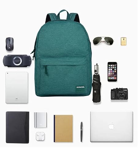 SUPACOOL Laptop Backpack With USB Port - Lightweight, Water Resistant, Fits 15.6" Laptop - View #11
