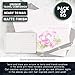 Paper Junkie 50 Pack White Postcards Blank, Bulk Self Mailer Mailing Side Postcard (4 x 6 Inch) - Watercolor Paper - Post Cards for Mailing